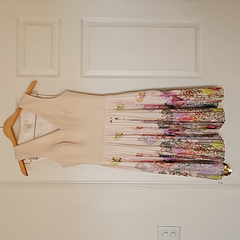 Ted Baker London Summer Flowery Sleeveless Dress